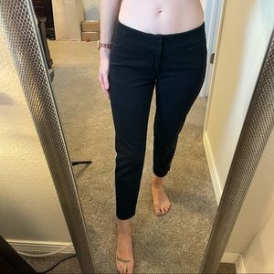 Cynthia Rowley Cropped Black Dress Pants